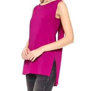 Helmut Lang Pink Faint Sleeveless Tank Top Cami
